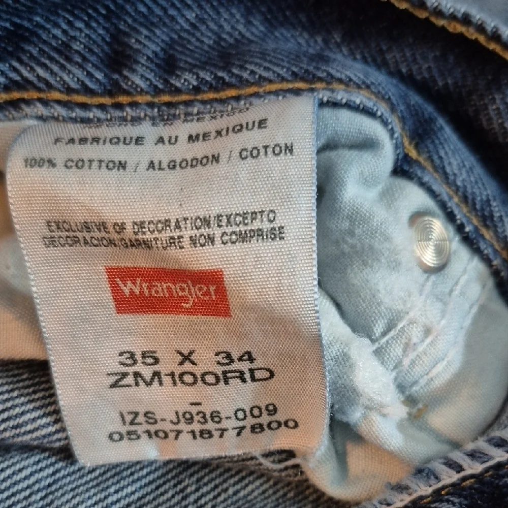 Wrangler Men's Classic Denim Straight Jeans